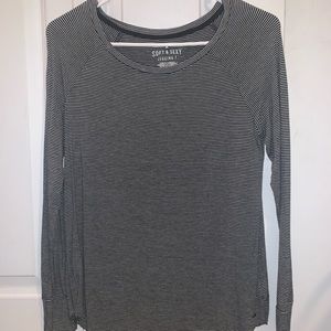 American Eagle striped long sleeve